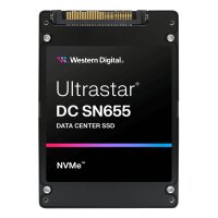 WD Ultrastar DC SN655, 3,84 TB, U.3, 6800 MB/s