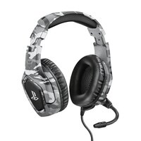 Trust GXT 488 Forze PS4 - Kabelgebunden - Gaming - 20 - 20000 Hz - 300 g - Kopfhörer - Schwarz - Grau
