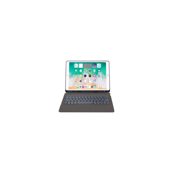 DEQSTER Slim Keyboard 2 10.2" (7./ 8./ 9. Gen.) - QWERTZ - Deutsch - Apple - iPad 10.2" 7./8./9. Gen. - Schwarz - 25,9 cm (10.2")