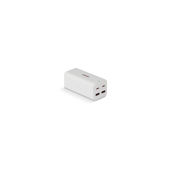 Lindy 100W 4-Port USB Desktop GaN Charge - Ladegerät