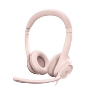 Logitech H390, Kabelgebunden, 20 - 20000 Hz, Büro/Callcenter, 197 g, Kopfhörer, Pink