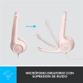 Logitech H390 - Kabelgebunden - 20 - 20000 Hz - Büro/Callcenter - 197 g - Kopfhörer - Rose