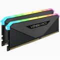Corsair Vengeance RGB CMN16GX4M2Z3200C16 - 16 GB - 2 x 8 GB - DDR4 - 3200 MHz - 288-pin DIMM - Schwarz