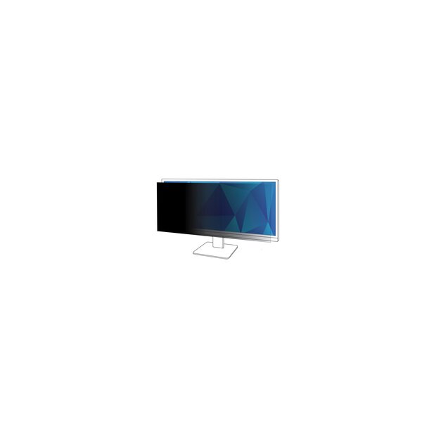3M Blickschutzfilter für 34in Monitor - 21:9 - PF340W2B - 86,4 cm (34") - 21:9 - Monitor - Rahmenloser Blickschutzfilter - Glänzend/Matt - Anti-Glanz