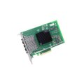 Intel X710-DA4 - Eingebaut - Kabelgebunden - PCI Express - Faser - 10000 Mbit/s - Schwarz - Grün