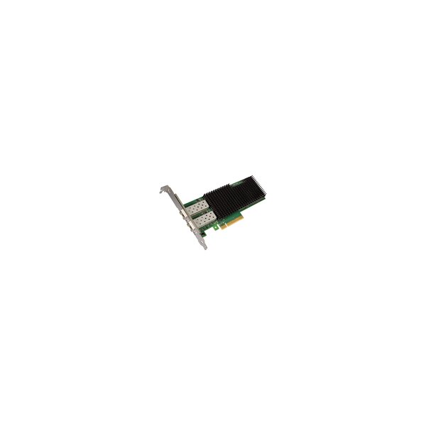 Intel XXV710DA2 - Eingebaut - Kabelgebunden - PCI Express - Faser - 25000 Mbit/s - Schwarz - Grün