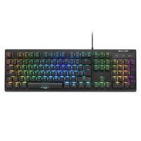 Sharkoon SGK30, Kabelgebunden, USB, Mechanischer Switch, QWERTY, RGB-LED, Schwarz