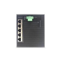 DIGITUS 5 Port Gigabit Ethernet  Netzwerk Switch Switch, Flat, Industrial, Unmanaged