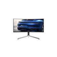 AOC Porsche PD34, 86,4 cm (34"), 3440 x 1440 Pixel, Wide Quad HD, QD-OLED, 0,03 ms, Schwarz