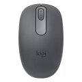 Logitech M196, Beidhändig, IR LED, Bluetooth, 1000 DPI, Graphit