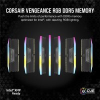 Corsair Vengeance RGB CMH16GX5M1B5200C40, 16 GB, 1 x 16...