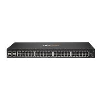 HPE Networking CX 6100 48G 4SFP+ Switch - Managed - L3 - Gigabit Ethernet (10/100/1000) - Power over Ethernet (PoE) - Rack-Einbau - 1U