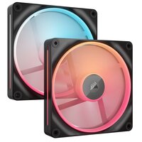 Corsair iCUE LINK LX140-R RGB PWM Reverse schwarz 2er Pack 140 mm