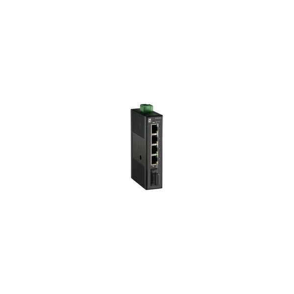 LevelOne IES-0510 - Unmanaged - Fast Ethernet (10/100) - Vollduplex