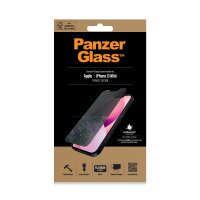 PanzerGlass ® Privacy Displayschutz iPhone 13 Mini | Standard Fit, Apple, Apple - iPhone 13 Mini, Trockene Anwendung, Kratzresistent, Schockresistent, Antibakteriell, Transparent, 1 Stück(e)