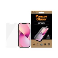 PanzerGlass ® Displayschutzglas iPhone 13 Mini | Standard Fit, Apple, Apple - iPhone 13 Mini, Trockene Anwendung, Kratzresistent, Schockresistent, Antibakteriell, Transparent, 1 Stück(e)