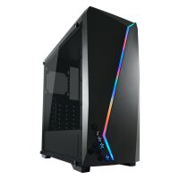 LC-Power Gaming 700B - Hexagon, Midi Tower, PC, Schwarz,...