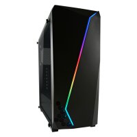 LC-Power Gaming 700B - Hexagon, Midi Tower, PC, Schwarz,...