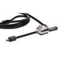 Kensington MiniSaver™ mobiles Schloss - 1,8 m - Kensington - Schlüssel - Karbonstahl - Schwarz