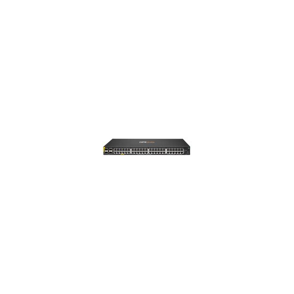 HPE Networking CX 6100 48G Class4 PoE 4SFP+ 740W Switch - Managed - L2 - Gigabit Ethernet (10/100/1000) - Power over Ethernet (PoE) - Rack-Einbau - 1U