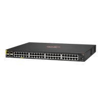 HPE Networking CX 6100 48G Class4 PoE 4SFP+ 740W Switch - Managed - L2 - Gigabit Ethernet (10/100/1000) - Power over Ethernet (PoE) - Rack-Einbau - 1U