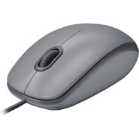 Logitech M110, Beidhändig, Optisch, USB Typ-A, 1000...