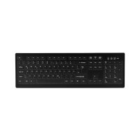 Active Key AK-C8100, Volle Größe (100%), Kabellos, RF Wireless, Membran Key Switch, QWERTZ, Schwarz