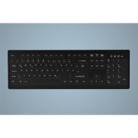 Active Key AK-C8100, Volle Größe (100%), Kabellos, RF Wireless, Membran Key Switch, QWERTZ, Schwarz