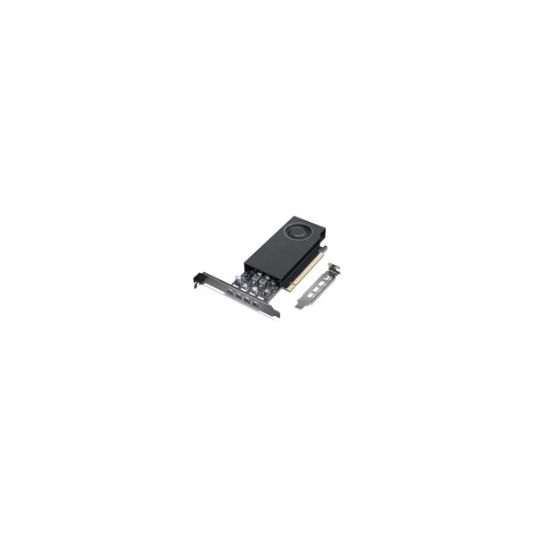 NVIDIA RTX A1000 - Grafikkarten - RTX A1000 - 8 GB GDDR6 - PCIe 4.0 x8 - 4 x Mini DisplayPort