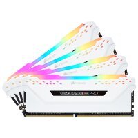 Corsair Vengeance CMW32GX4M4C3600C18W - 32 GB - 4 x 8 GB - DDR4 - 3600 MHz - 288-pin DIMM - Weiß