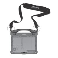 GETAC GMS2X9, Tablet, Polyester, Schwarz,...