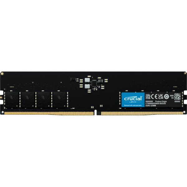 Crucial CT16G48C40U5 - 16 GB - 1 x 16 GB - DDR5 - 4800 MHz