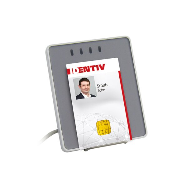 Identiv Identive uTrust 4701 F, USB 2.0, Nahfeldkommunikation (NFC), Grau, 117 g