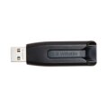 Verbatim V3 - USB 3.0-Stick 128 GB - Schwarz - 128 GB - USB Typ-A - 3.2 Gen 1 (3.1 Gen 1) - 80 MB/s - Dia - Schwarz