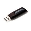 Verbatim V3 - USB 3.0-Stick 128 GB - Schwarz - 128 GB - USB Typ-A - 3.2 Gen 1 (3.1 Gen 1) - 80 MB/s - Dia - Schwarz