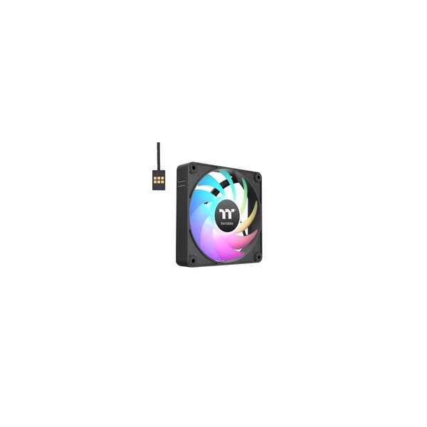 Thermaltake CT140 EX ARGB Sync - Gehäuseluefter - 140 mm Packung mit 3 - Gehäuse-Lüfter - 30,7 dB
