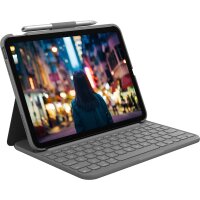 Logitech Slim Folio, QWERTZ, Deutsch, 1,8 cm, 1 mm,...