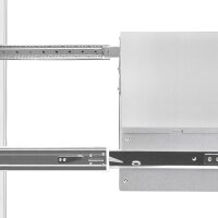 SilverStone RMS03-26, Regal-Schienenset, Metallisch, 45 kg