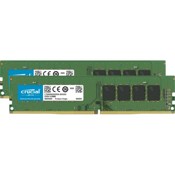 Crucial CT2K16G4DFRA32A - 32 GB - 2 x 16 GB - DDR4 - 3200 MHz