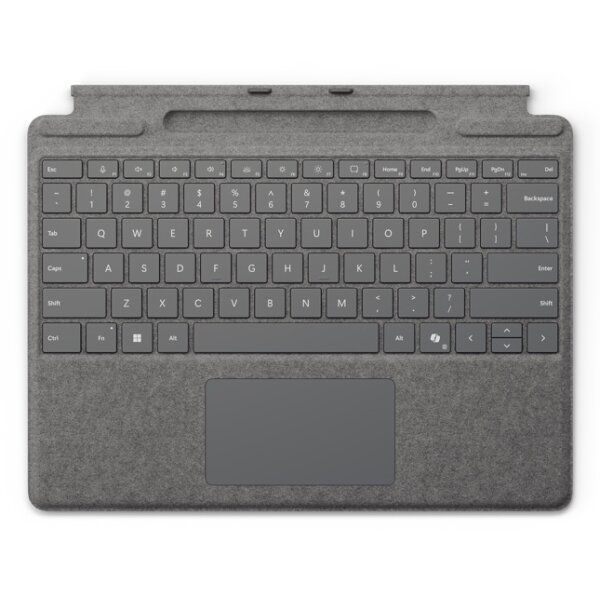 Microsoft Surface Pro Keyboard - Tastatur - mit Trackpad Beschleunigungsmesser... - Touchpen - QWERTZ