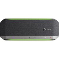 Poly HP Poly Sync 40 USB-A USB-C Freisprecheinrichtung - PC - Silber - 1,05 m - IP64 - Windows 10 - 100 - 7800 Hz