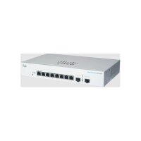Cisco CBS220-8T-E-2G, Managed, L2, Gigabit Ethernet (10/100/1000), Rack-Einbau, 1U