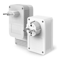 TP-LINK AC1200 AV1000 Gigabit WLAN Powerline Adapter Kit mit Steckdose, 1000 Mbit/s, IEEE 1901, IEEE 802.3, IEEE 802.3ab, IEEE 802.3u, Type E/F, Gigabit Ethernet, 10,100,1000 Mbit/s, Wi-Fi 5 (802.11ac)