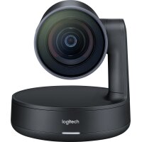 Logitech Rally Plus - Gruppen-Videokonferenzsystem - 4K Ultra HD - 60 fps - 90° - 15x - Graphit