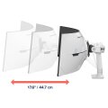 Ergotron HX Arm With Very Heavy Duty Pivot Desk M