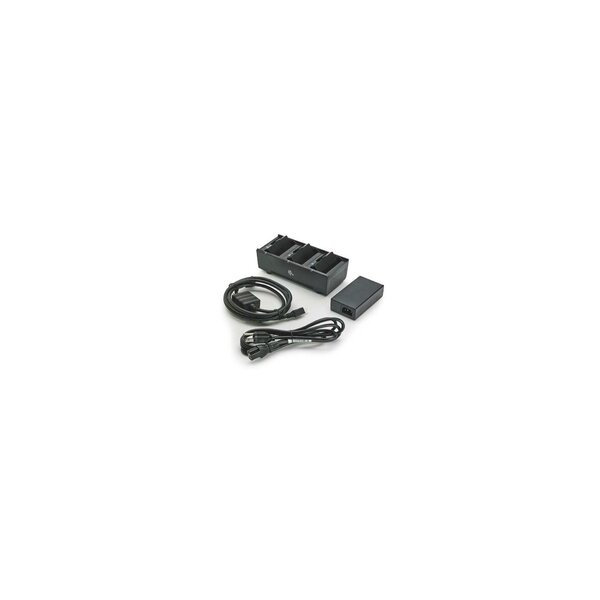Zebra SAC-MPM-3BCHGEU1-01 - AC - Schwarz - Indoor Batterieladegerät - AC - Gleichstrom