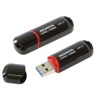 ADATA AUV150-128G-RBK, 128 GB, USB Typ-A, 3.2 Gen 1 (3.1 Gen 1), Kappe, Schwarz