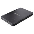 StarTech.com 4 Bay Thunderbolt 3™ NVMe Gehäuse - für M.2 NVMe SSD Laufwerke - 1x DisplayPort Video/ 2x TB3 Downstream Ports - 40Gbit/s - 72W Stromversorgung - Externes Festplattengehäuse - SSD-Gehäuse - M.2 - M.2 - 40 Gbit/s - USB Anschluss - Schwar
