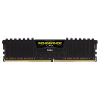 Corsair Vengeance LPX CMK32GX4M2A2400C16, 32 GB, 2 x 16 GB, DDR4, 2400 MHz, 288-pin DIMM, Schwarz