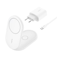 Belkin Boostcharge Qi2 15w Mag 2in1 Stand WH